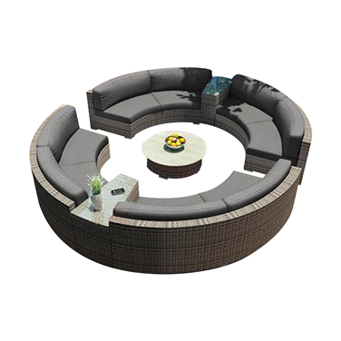 Circle Outdoor Garden Sofa Set MZ7223
